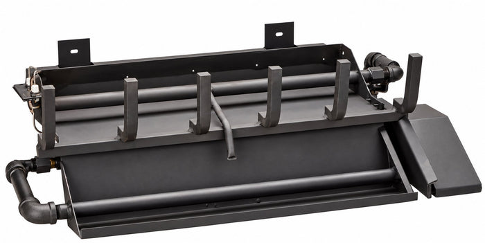 HHT 2 Tier Stadium Vented Burner - 18" IPI Ignition w/Remote Natural Gas 2TR-IPI-R18-N