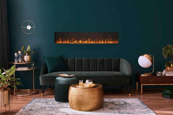 Amantii 60" Panorama Xtraslim Electric Fireplace BI-60-XTRASLIM
