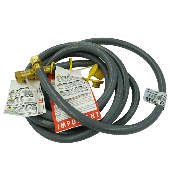 Broilmaster Hose and Regulator w/ Q.C.C. (female Pipe fitting) fits All LP Models 069756
