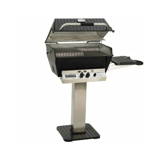Broilmaster P3PK7N Natural Gas Grill Package with Patio Post