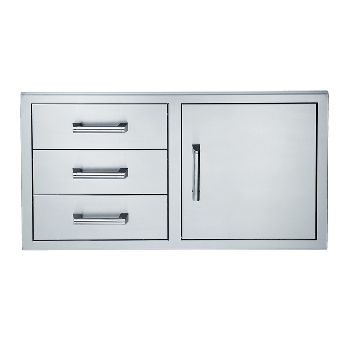 Broilmaster Single Door with Triple Drawer, 42-in. W x 22- in. H BSAW4222ST