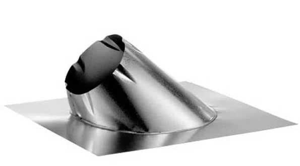 DuraVent 3" Pellet Pro Dead Soft Flashing - 7/12-12/12 Pitch, for Metal Roof 3PVPF12DS