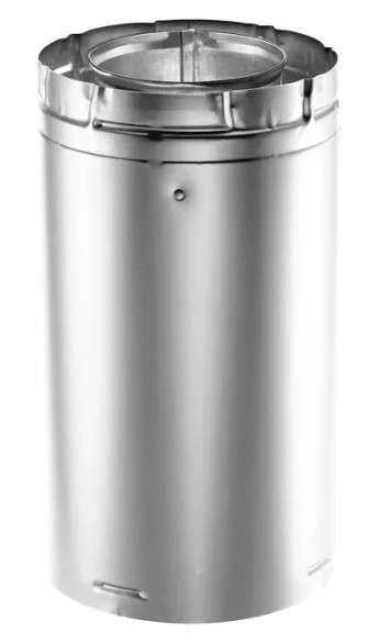 Duravent 4"- 6 5/8" Double Wall 18" Galvalume Vent Pipe 46DVA-18