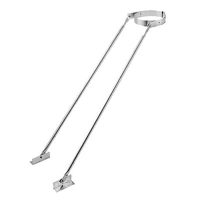 Duravent DuraTech 6" & 8" Diameter Extended Roof Bracket 6DT-XRS