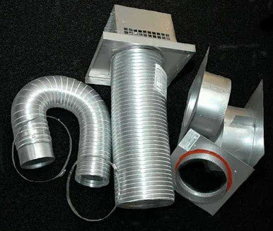 Empire Hearth 4x6 5/8" Flex Vent Kit with Round Cap DVVK4FRE