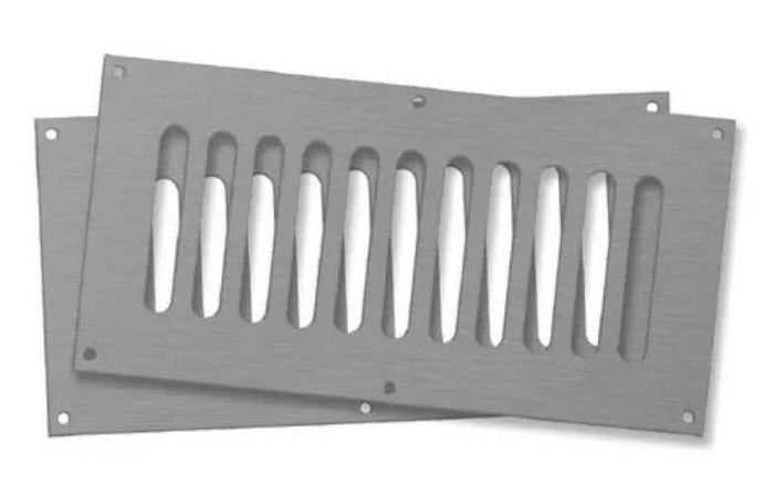 Empire Hearth Stainless Steel Register Kit (2 registers, For island ventilation) BRB