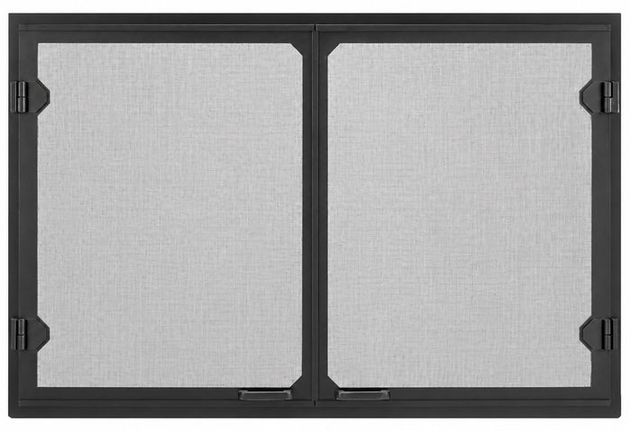 HHT Black Grand Vista cabinet style mesh doors GV60BK