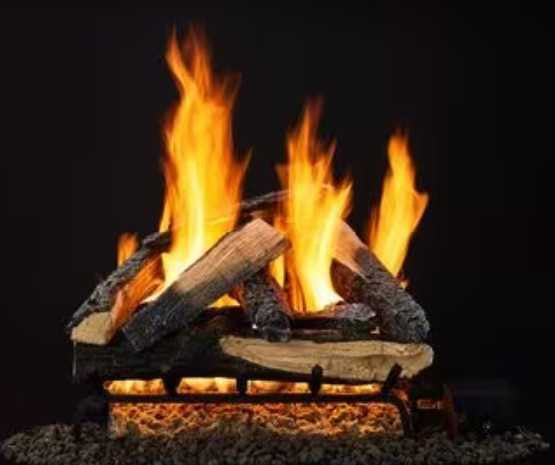HHT 24" Kindled Stack cement log set VTD-STCK24