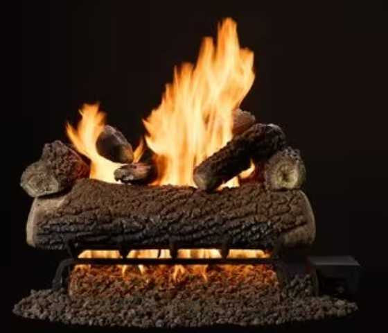 HHT 30" Timberland Oak cement log set VTD-OAK30