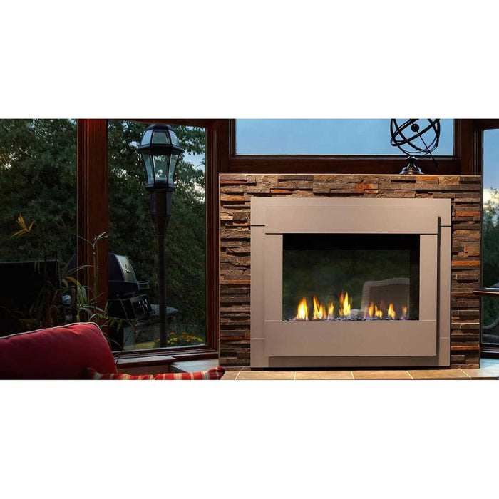 Majestic Twilight Modern Indoor/Outdoor See-Through Fireplace TWILIGHT-MD-IFT