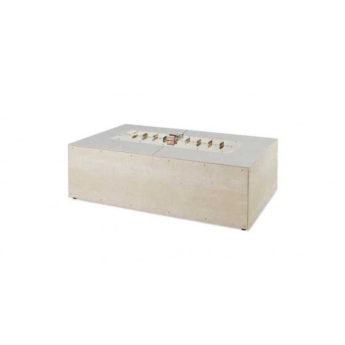 Outdoor Greatroom 48" Linear Ready to Finish Gas Fire Pit Table Kits RTF48DNG-K