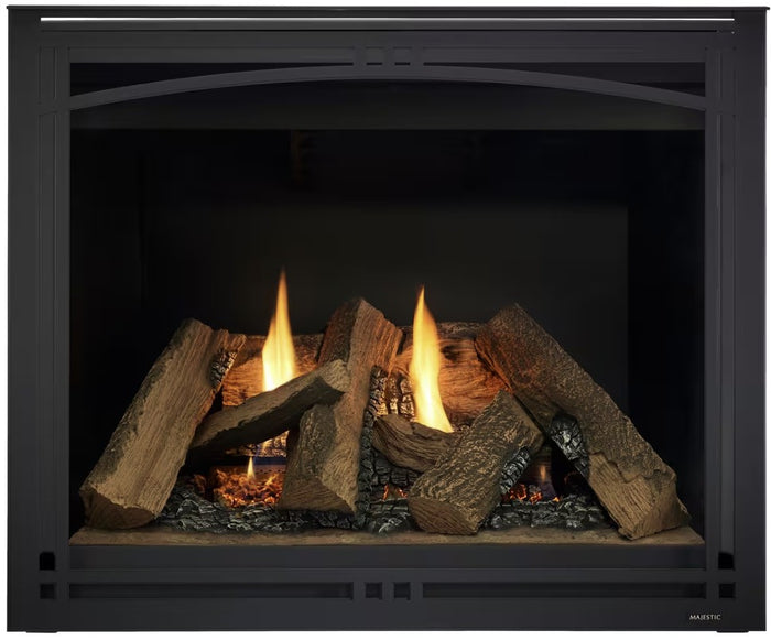 Majestic Meridian Platinum 36" Top/Rear Direct Vent with IntelliFire MER36P