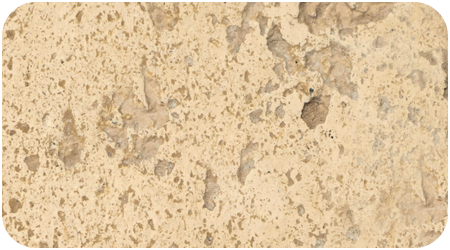 Official AFD Travertine finish swatch; handcrafted variations apply