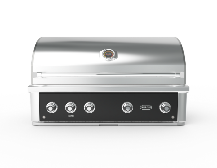 Wildfire Ranch Pro 42" Gas Grill 304 Black Stainless Steel Natural Gas - WFPRO42G-BSS-NG