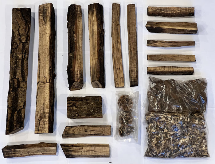 Amantii TIMBERLUX – 15 Piece Real Wood Media Kit | DESIGN-MEDIA-TIMBERLUX-15PCE
