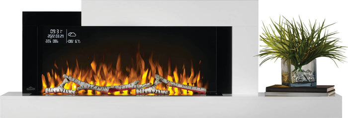 Napoleon Stylus™ Cara Elite Electric Fireplace — product and configuration view