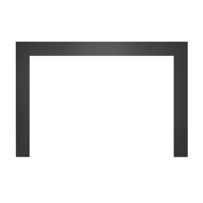 Napoleon Faceplate - Small 3-Sided, 2.5" Charcoal (for 3-Sided Backerplate) SCH3F3B3