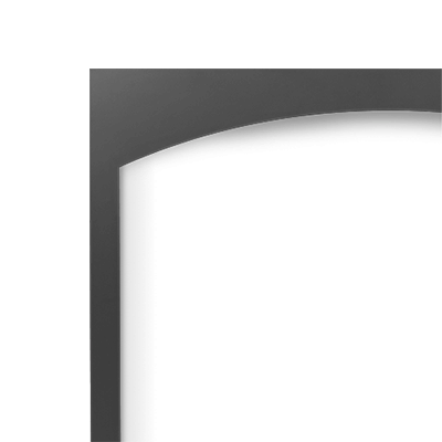 Napoleon Decorative Front - Black, Whitney Design WEX42BK