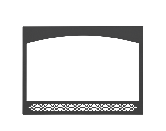 Napoleon H42F Decorative Front - Black, Heritage Design for Ascent™ 42, X42