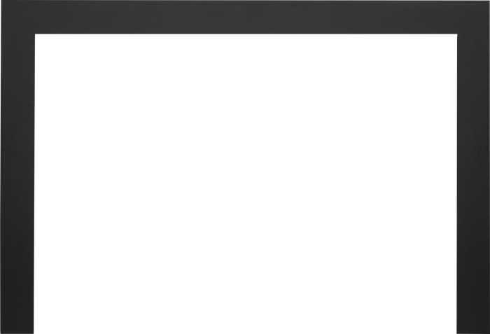 Napoleon Faceplate - Small 3-Sided, 2.5 inch Black (for 3-Sided Backerplate) for Oakville X4 SBK3F3B4