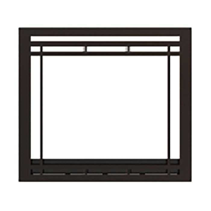 Superior Craftsman 45-Inch Black Fireplace Facade FCBK45T