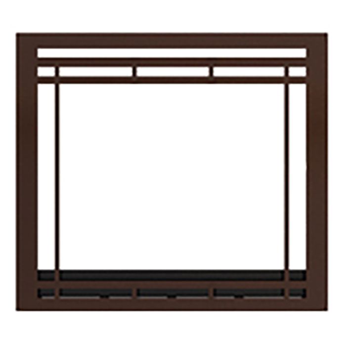 Superior Craftsman 35-Inch Warm Chestnut Fireplace Facade FCWC35T