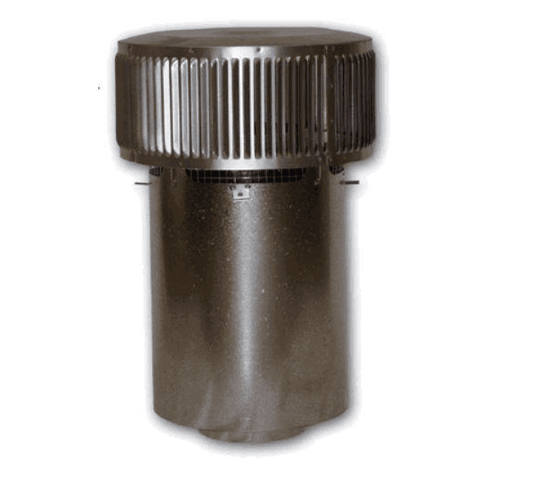 Superior Round Top with Slip Section & Louvers RLTT-8DM