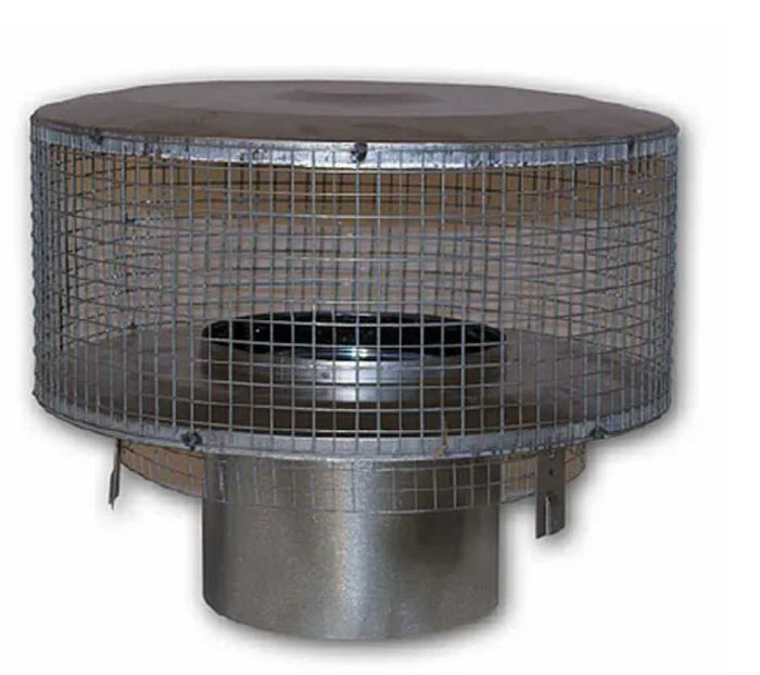 Superior Hi-Temp Round Top with Mesh Screen RT-8HT