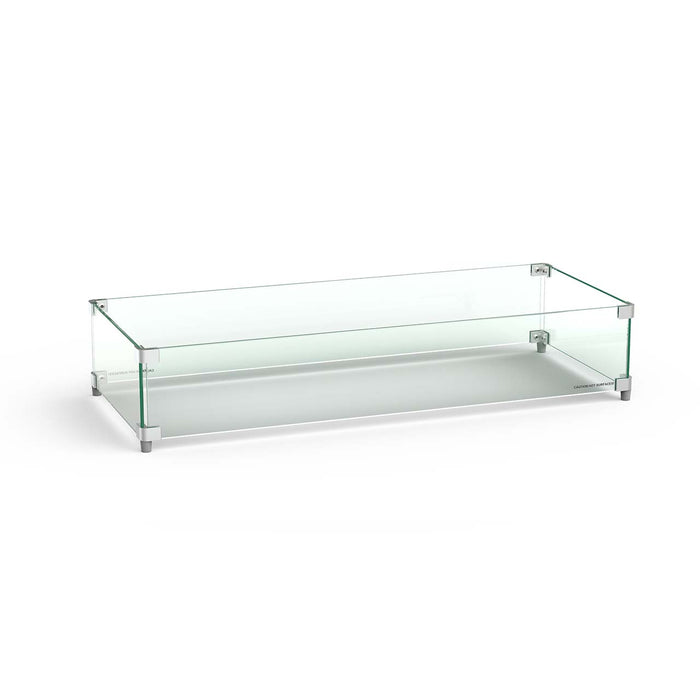 AFD rectangular glass wind-guard family; select model for exact dimensions