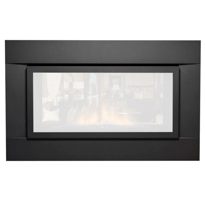 Sierra Flame Black Surround (with access panel)-41 1/2" W x 25 3/4" H | PALISADE-36-SURR-AP — accessory; installation view may include separately sold fireplace