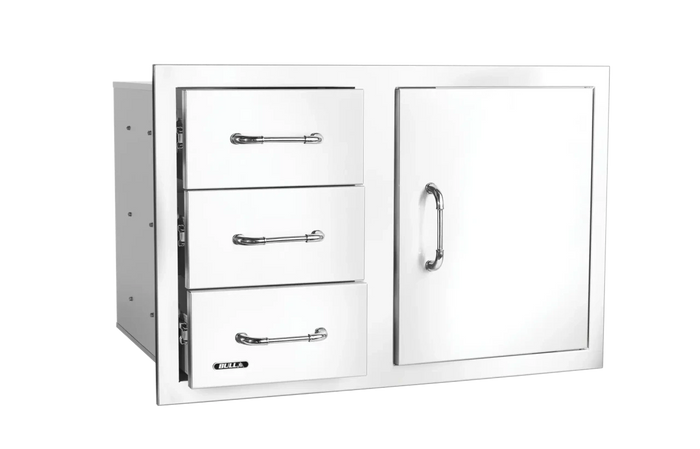 Bull 30" 3 Drawer Door Combo W/Reveal 25900