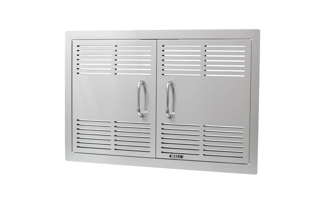 Bull 30" Dual Lined Vented Double Door w/ Reveal  45580