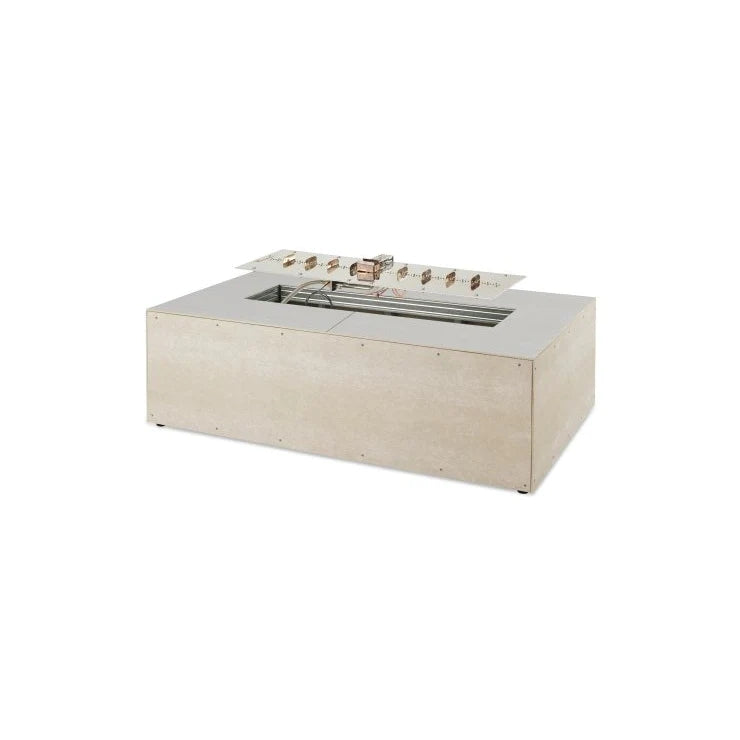 Outdoor Greatroom 60" Linear Ready to Finish Gas Fire Pit Table Kits RTF60TD