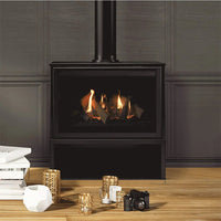 Majestic Products 30" Ruby Direct Vent Freestanding Gas Insert Fireplace RUBY30I / Electronic Ignition