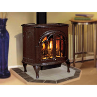 IronStrike Serefina Freestanding Gas Stove CI150 — Painted Black, 38,500 - 28,500