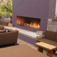 Carol Rose 48" Outdoor Linear Gas Fireplace OLL48FP12S