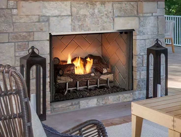 Majestic Products 36" Vesper Outdoor Gas Firebox VOFB36