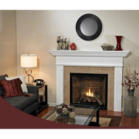 Empire Hearth 42" Tahoe Premium Clean Face Direct Vent Traditional Fireplace DVCP42BP