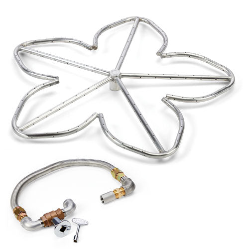 HPC Penta Burner Kits – Stainless Steel — standard, 48"