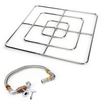 HPC Square Burner Kits – Stainless Steel — 36"