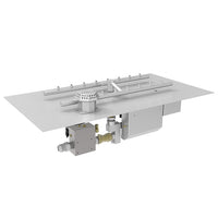 HPC H-Flat Fire Pit Inserts — 45x17