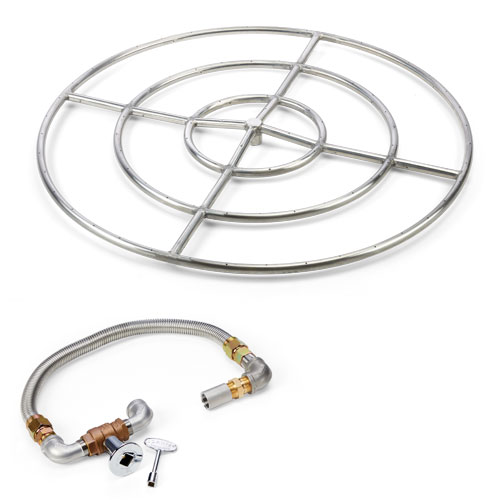 HPC Round Burner Kits – Stainless Steel — 36"