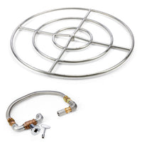 HPC Round Burner Kits – Stainless Steel — 48"
