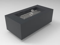 HPC Assembled Metal Fire Pit Enclosures — 48in x 24in