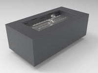 HPC Assembled Metal Fire Pit Enclosures — 48in x 24in