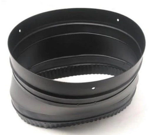 HHT Oval to 8 round offset adapter, 8"  x 7" 0001841