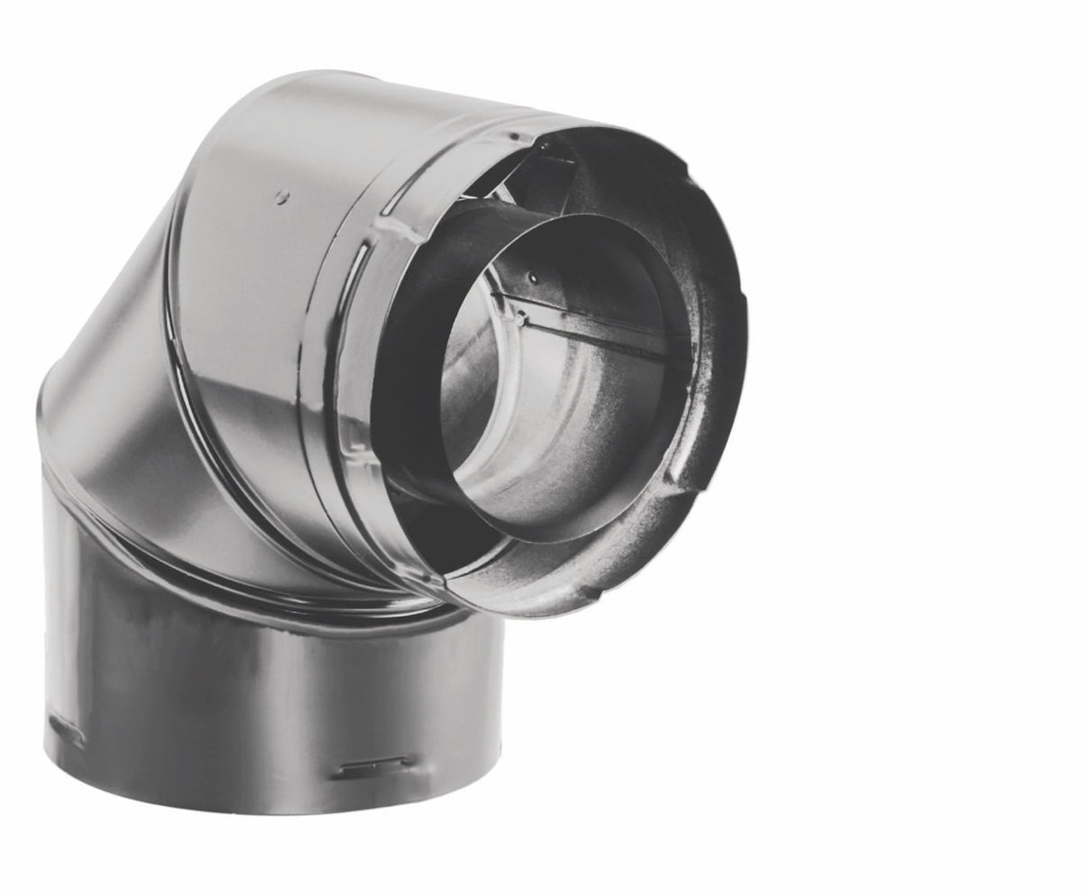 DuraVent DirectVent Pro 5 x 8 90°  Elbow (galvanized) 58DVA-E90 — identifying family image