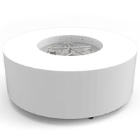 HPC Fire Agni 48-Inch Round Metal Fire Pit with Torpedo Burner