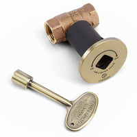 HPC Fire 1/2 Inch Straight Gas Fire Pit Shut Off Valve Kits