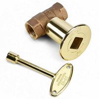 HPC Fire 1/2 Inch Straight Gas Fire Pit Shut Off Valve Kits